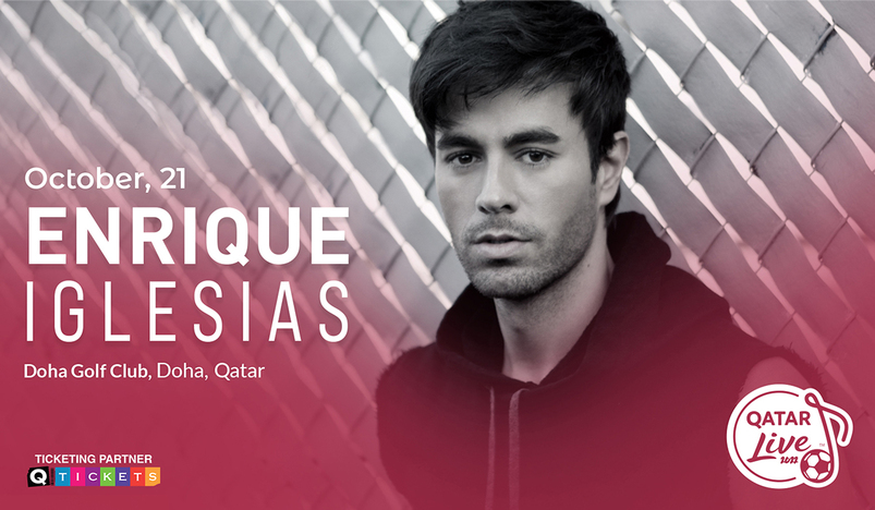 Enrique Iglesias to perform in Qatar